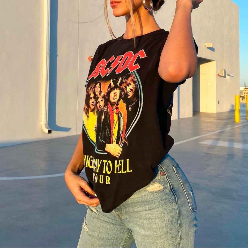 AC/DC Highway to hell tour tee shirt - Spencers